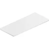 Plan de toilette blanc L.120 x l.51,5 x ép.2 cm, Pura+