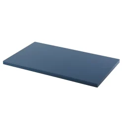 Plan de toilette bleu mat L.80 x l.45 x ép.2,8 cm, GoodHome Perma