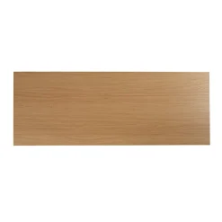 Plan de toilette GoodHome Avela placage chêne 120 cm