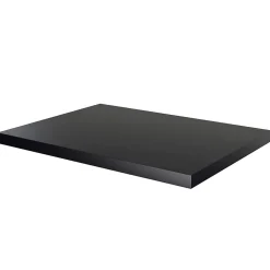 Plan de toilette L.60,5 x l.45,5 cm, noir mat, GoodHome Cadelia