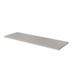 Plan de toilette L.140 x l.45 x ép.2 cm effet granite gris Cadélia