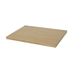 Plan de toilette placage chêne L.60,4 x l.45,2 x ép.2,8 cm, GoodHome Perma