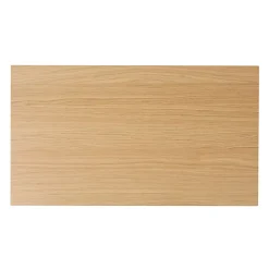 Plan de toilette placage chêne L.80 x l.45 x ép.1,8 cm GoodHome Avela