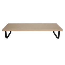 Plan de toilette suspendu pour vasque WILL - 120 cm avec équerres noires
