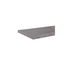 Plan de toilette suspendu seul - WILL - 60 cm - Ep. 3,8 cm