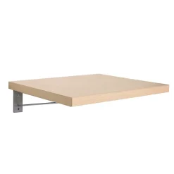 Plan de toilette suspendu 60cm WILL avec équerres invisibles