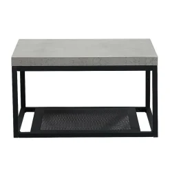 Plan de toilette suspendu WILL -Ep. 3,8cm L60cm + structure métal