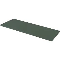 Plan de toilette vert mat L.120,4 x l.45,2 x ép.2,8 cm, GoodHome Perma