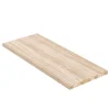 Plan de toilette 121x49x3 cm T-BATH hydrofuge placage orme naturel