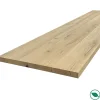 Plan de travail Chêne massif pleines lames 3000 x 800 x 25 mm