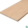 Plan de travail hêtre massif lamellé collé abouté 3000 x 650 x 38 mm