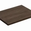 Plan de travail pour meuble de salle de bain TERRA VILLA coloris noyer foncé 60 cm