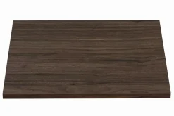 Plan de travail pour meuble de salle de bain TERRA VILLA coloris noyer foncé 60 cm