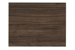 Plan de travail pour meuble de salle de bain TERRA VILLA coloris noyer foncé 60 cm