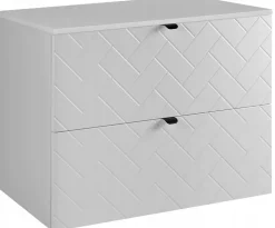 Plan de travail pour meuble de salle de bain VENA FLOW blanc mat 80 cm