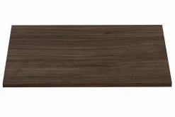 Plan de travail pour meuble de salle de bain TERRA VILLA coloris noyer foncé 80 cm