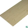 Plan de travail sapin massif 2000 x 800 x 28 mm