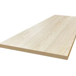 Plan de travail stratifié HPL chêne clair 3000 x 650 x 38 mm
