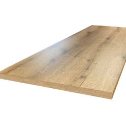 Plan de travail stratifié HPL chêne 2000 x 650 x 38 mm