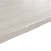 Plan de travail stratifié aspect bois blanc GoodHome Kabsa L.300 x l.62 x Ép.3,8 cm