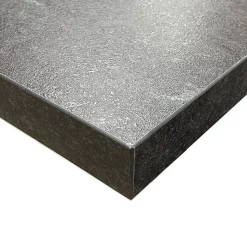 Plan de travail stratifié HPL ardoise 3000 x 650 x 38 mm