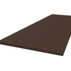 Plan de travail stratifié HPL chêne brun 3000 x 650 x 38 mm