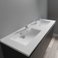Plan double vasque design 140 cm RESILOGE