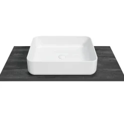 Plan Naturel Stilla 120x2,5x46 cm noir (STILLAF12021)