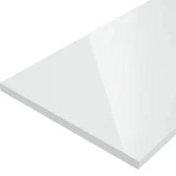 Plan Naturel Stilla 60x2,5x46 cm blanc (STILLAF06007B)