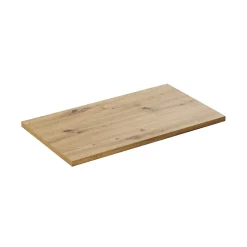 Plan pour meuble sous vasque BRAZZA 80 cm Chene clair Epaisseur 2,5 cm À poser