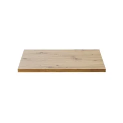 Plan pour meuble sous vasque BRAZZA 60 cm Chene clair Epaisseur 2,5 cm À poser