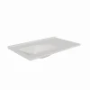 Plan simple vasque déportée à gauche RESILOGE - 90 cm