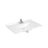Plan simple vasque en résine de synthèse RESIPLAN - 90 cm