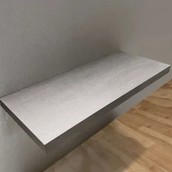 Plan suspendu BYCA - 120cm - aspect béton ciré