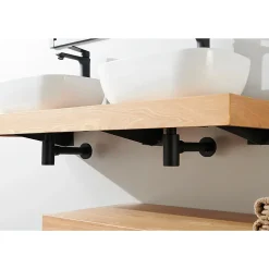 Plan suspendu pour vasque TOP chêne 80 x 46 cm