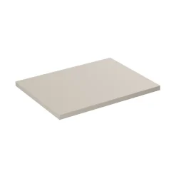 Plan vasque BELLA 60 cm Coloris marron congo Finition mate pour meuble suspendu