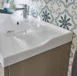 Plan vasque blanc GoodHome Lana 100 cm
