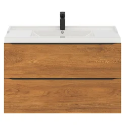 Plan vasque blanc GoodHome Lana 100 cm