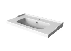 Plan vasque blanc GoodHome Lana 80 cm