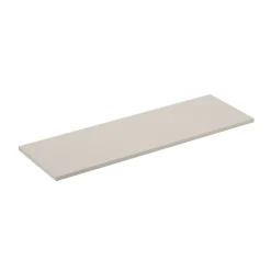 Plan vasque BRAZZA 140 cm Coloris marron congo MDF & PVC À poser