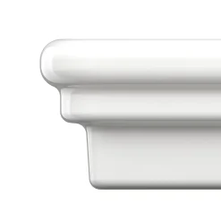Plan vasque double blanc en céramique l.120 cm, GoodHome Endell