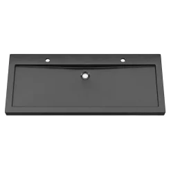 Plan vasque en pierre noire l.120 cm, Cooke & Lewis Harmon