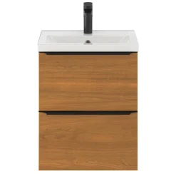 Plan vasque faible profondeur blanc GoodHome Nira 50 cm