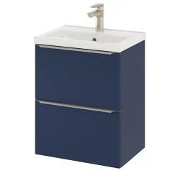 Plan vasque faible profondeur blanc GoodHome Nira 50 cm