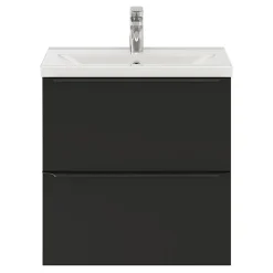 Plan vasque faible profondeur blanc GoodHome Nira 60 cm