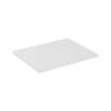 Plan vasque ICON 60 cm Finition blanc alpin mat Accessoire meuble sous vasque moderne