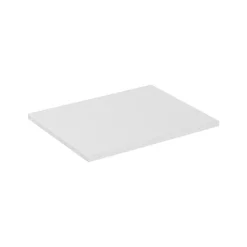 Plan vasque ICON 60 cm Finition blanc alpin mat Accessoire meuble sous vasque moderne