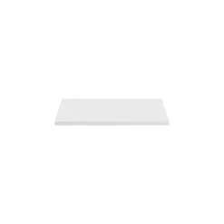 Plan vasque ICON 60 cm Finition blanc alpin mat Accessoire meuble sous vasque moderne