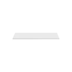Plan vasque ICON 100 cm Finition blanc alpin mat Accessoire pour meuble sous vasque
