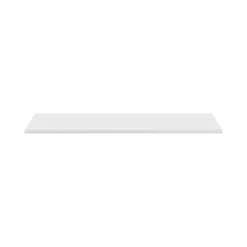 Plan vasque ICON 180 cm Finition blanc alpin mat Accessoire meuble sous vasque design